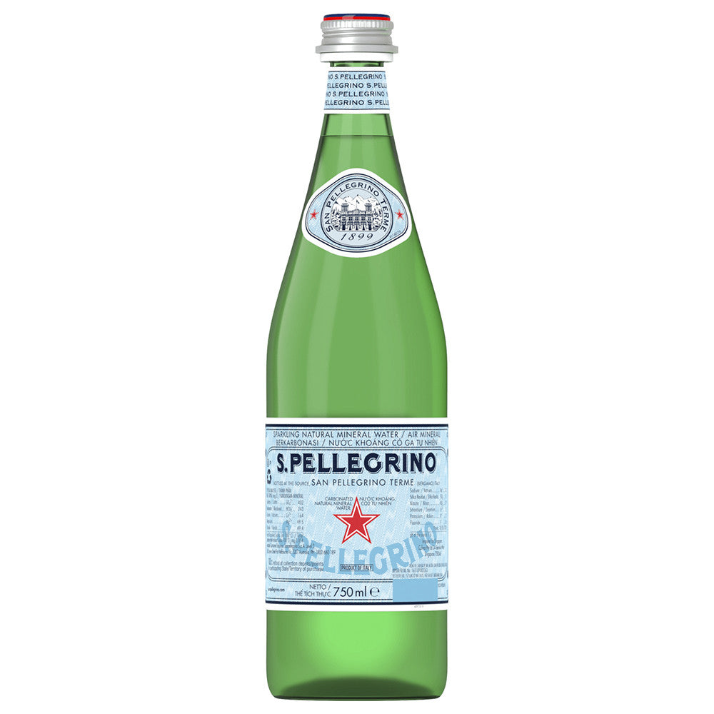 San Pellegrino Sparkling Mineral Water 12x 750ml