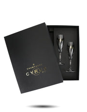 Cyrus Gift Pack With Two Flutes