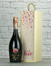 With Love Moscato Wood Box Gift